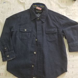 Toddler button down